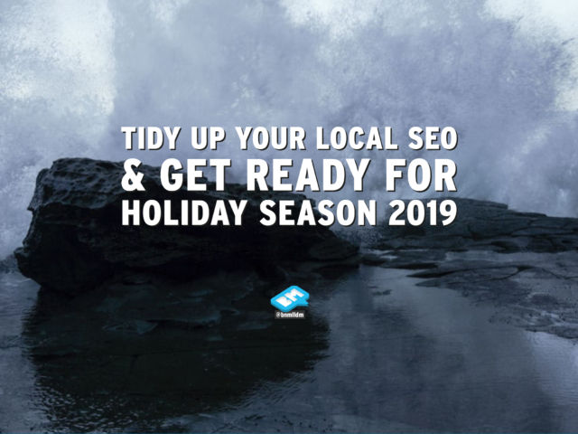 Title - Get your local SEO listings ready for Holiday Season 2019