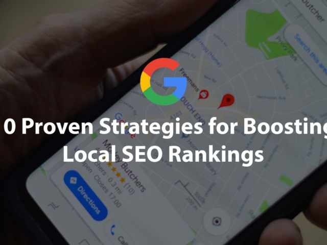 boosting local SEO rankings